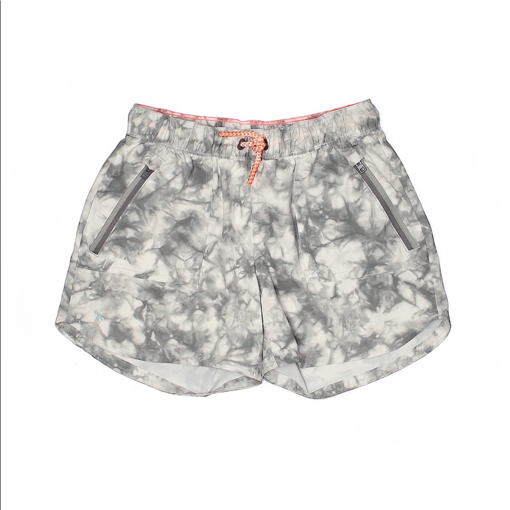 Grey Athleta Girl tie shorts (M 8-10)